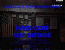 Tablet Screenshot of hard-coreselfdefense.com